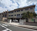 勝山中学校まで1100m