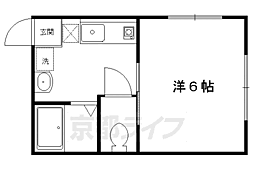 CASAPetitSugar 1Kの間取図画像
