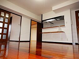 JR中央線 立川駅 徒歩15分の賃貸マンション 1階3LDKのリビング/ダイニング