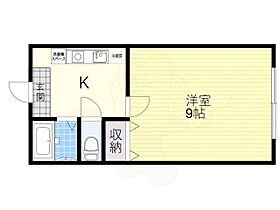 京都府京都市山科区御陵鳥ノ向町（賃貸アパート1K・1階・25.51㎡） その2