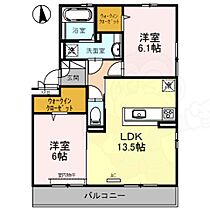 滋賀県大津市瀬田２丁目（賃貸アパート2LDK・2階・60.88㎡） その2