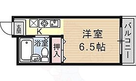 滋賀県大津市大将軍１丁目（賃貸マンション1R・1階・19.20㎡） その2