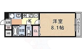 滋賀県大津市皇子が丘１丁目（賃貸マンション1K・1階・24.70㎡） その2