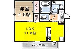 滋賀県大津市におの浜３丁目（賃貸アパート1LDK・3階・40.26㎡） その2