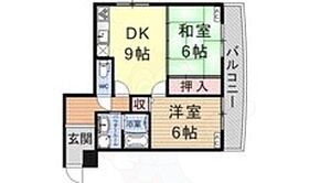 滋賀県大津市大萱４丁目3番6号（賃貸マンション2LDK・2階・60.00㎡） その2