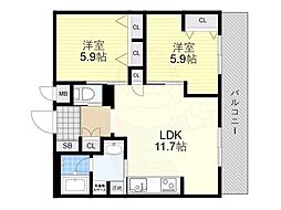 京都地下鉄東西線 椥辻駅 徒歩5分 4階/-
