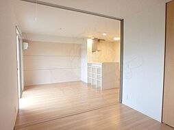 JR湖西線 おごと温泉駅 徒歩15分の賃貸アパート 1階2LDKのリビング/ダイニング