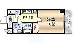 間取図画像 1K