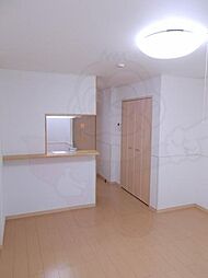 京都地下鉄東西線 椥辻駅 徒歩5分の賃貸アパート 1階ワンルームのリビング/ダイニング