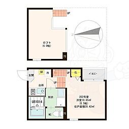 京都地下鉄東西線 醍醐駅 徒歩7分 2階/-