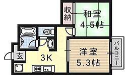 JR湖西線 大津京駅 徒歩5分 1階/-