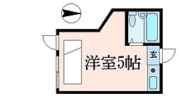 HEXAGONSO ワンルームの間取図画像