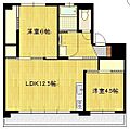 ハッピーエステートモア大財北3号棟3階4.7万円