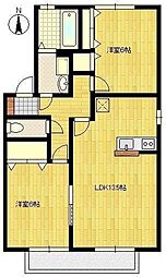 ロイヤルハイツ国分 B 2階