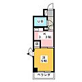 ライオンズマンション田奈2階3.8万円