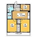 クリフハイツ3号棟2階12.0万円