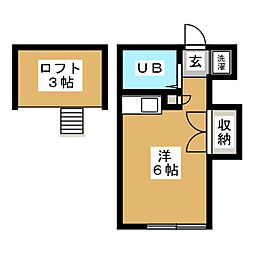 間取図画像 ワンルーム