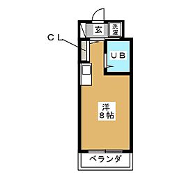 間取図画像 ワンルーム