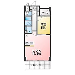 ルミナーレテラス二俣川 2LDKの間取図画像