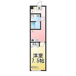 QUIET CRAB HOUSE 瀬谷(仮) 1Kの間取図画像
