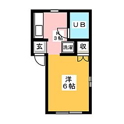 間取図画像 ワンルーム
