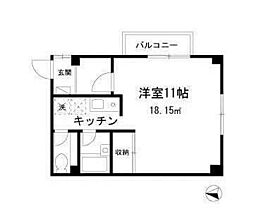 チェリー,コア 1Kの間取図画像