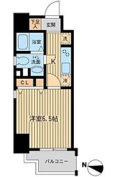 プロスペクト中央林間 1Kの間取図画像