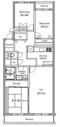 L-commu+PLUS相模大野 3LDKの間取図画像