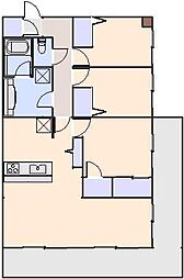 ラディアス本庄ビューテラス 3LDKの間取図画像