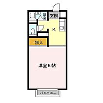 ＭＫエクセル 203 ｜ 東京都小金井市貫井南町4丁目25-11（賃貸アパート1K・2階・23.03㎡） その2