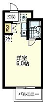 アメニティコウヤマ第6ガーデン 116 ｜ 東京都国分寺市日吉町1丁目（賃貸マンション1R・1階・20.60㎡） その2