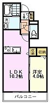 リブリ・SUN　GREEN 102 ｜ 東京都小平市学園西町1丁目（賃貸アパート1LDK・1階・34.12㎡） その2