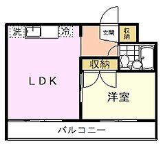 パレ・ドール西国分寺  ｜ 東京都国分寺市西恋ヶ窪1丁目（賃貸マンション1LDK・4階・28.06㎡） その2