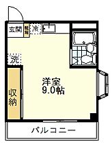 サニーメープル 201 ｜ 東京都国分寺市南町3丁目24-24（賃貸マンション1R・2階・22.30㎡） その2