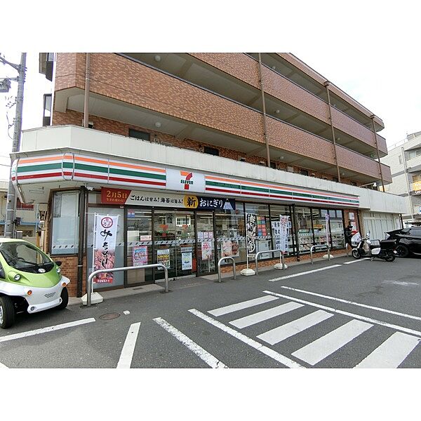 画像18:セブンイレブン 日野三沢店（872m）