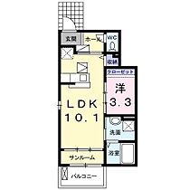 ピースフルソフィア 103 ｜ 東京都八王子市長沼町902-1（賃貸アパート1LDK・1階・35.55㎡） その2