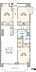 間取り：専有面積約85.06m2・3LDKの間取りの角部屋です。室内新規リノベーション済みのため快適にお過ごしいただけます。周辺には複合商業施設やスーパーが充実しています。