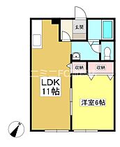 アンジュ岡崎南 103 ｜ 愛知県岡崎市中島町字小園（賃貸アパート1LDK・1階・40.92㎡） その2