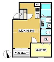 Warren matsubaraI　（ウォーレンマツバラ　ワン） 302 ｜ 愛知県蒲郡市松原町（賃貸アパート1LDK・3階・30.78㎡） その2