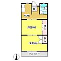 ガーデン水明2階4.3万円