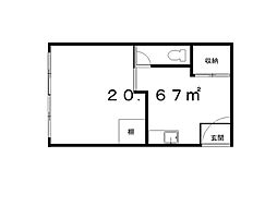 柳沢ビルの間取図画像