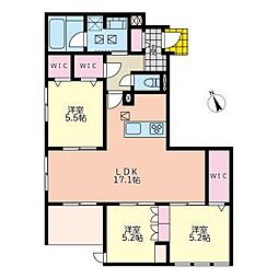 チェリーゼ 3LDKの間取図画像