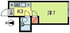 リラハイツ 203 ｜ 東京都杉並区上荻４丁目（賃貸アパート1K・2階・20.20㎡） その2