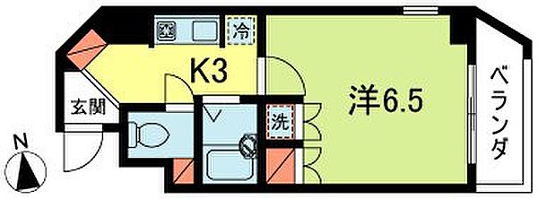 ドミール・S 201｜東京都杉並区梅里１丁目(賃貸マンション1K・2階・21.32㎡)の写真 その2