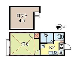 松ノ木庵 203 ｜ 東京都杉並区松ノ木３丁目（賃貸アパート1K・2階・17.30㎡） その2