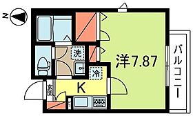 STADT永福 203 ｜ 東京都杉並区永福４丁目（賃貸アパート1K・2階・26.56㎡） その2