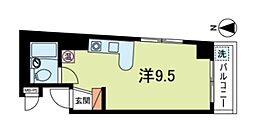 エレガンス東高円寺 ワンルームの間取図画像
