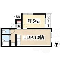 ラ・シャンブル橘  ｜ 愛知県名古屋市中区橘１丁目6番15号（賃貸アパート1LDK・2階・32.30㎡） その2