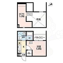 レジアス高畑  ｜ 愛知県名古屋市中川区中郷４丁目（賃貸アパート1K・2階・20.04㎡） その2