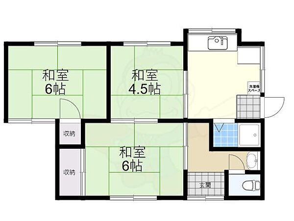 春日市八田町戸建て ｜愛知県春日井市八田町４丁目(賃貸一戸建3DK・1階・40.65㎡)の写真 その2